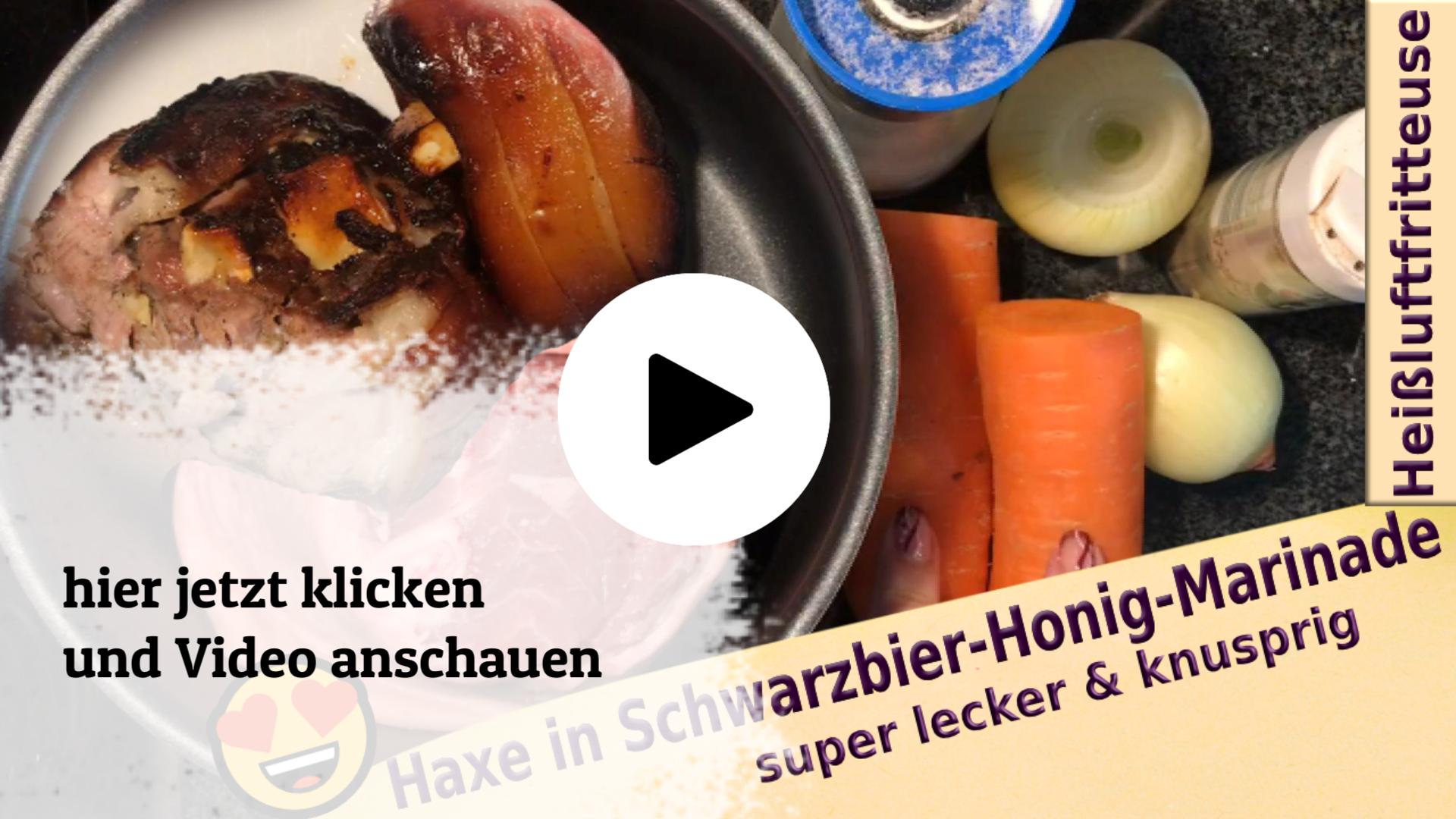 Haxe in Schwarzbier-Honig-Marinade