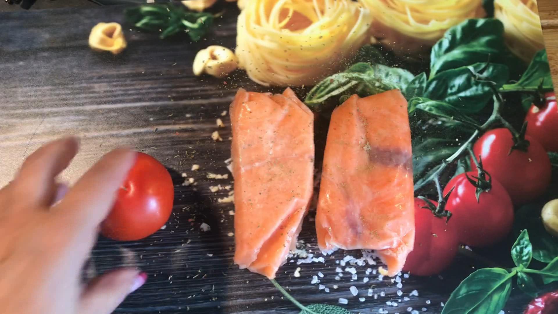 👌 👉 Lachs super lecker aus dem Ninja Foodi Max Grill & Airfryer 551 – Heißluftfritteuse Rezepte