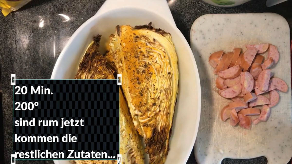 Spitzkohl - Auflauf super lecker und einfach aus der Heißluftfritteuse -08