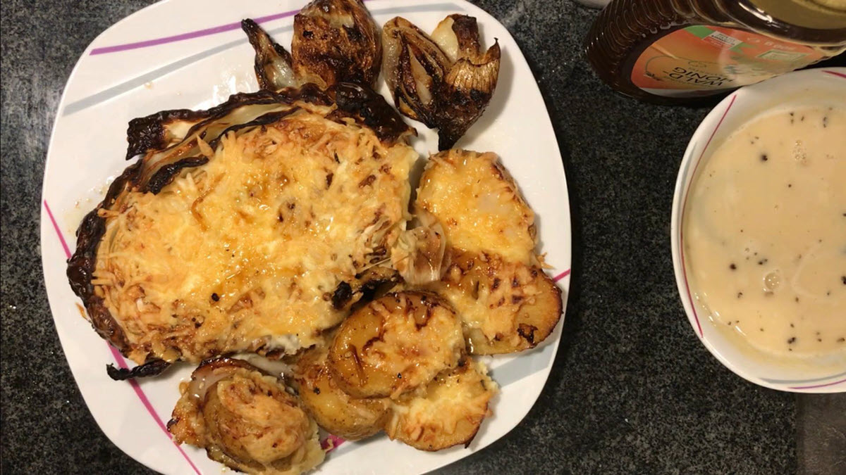 👌 Kohlsteak wie du es noch nicht gegessen hast. Du wirst es lieben.