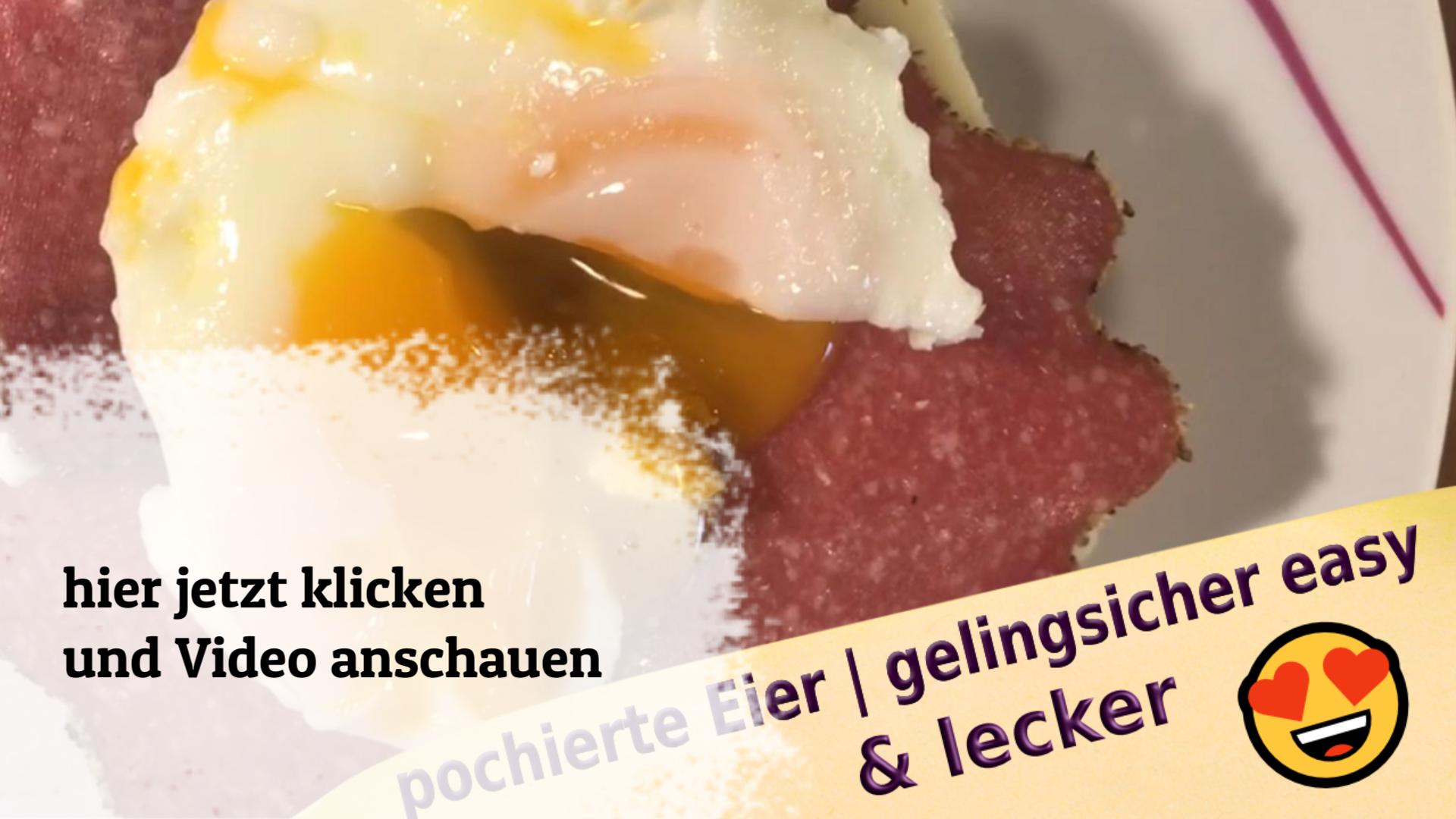 porchiertes ei aus der HLF easy
