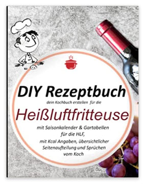 DIY Rezeptbuch, dein Kochbuch erstellen