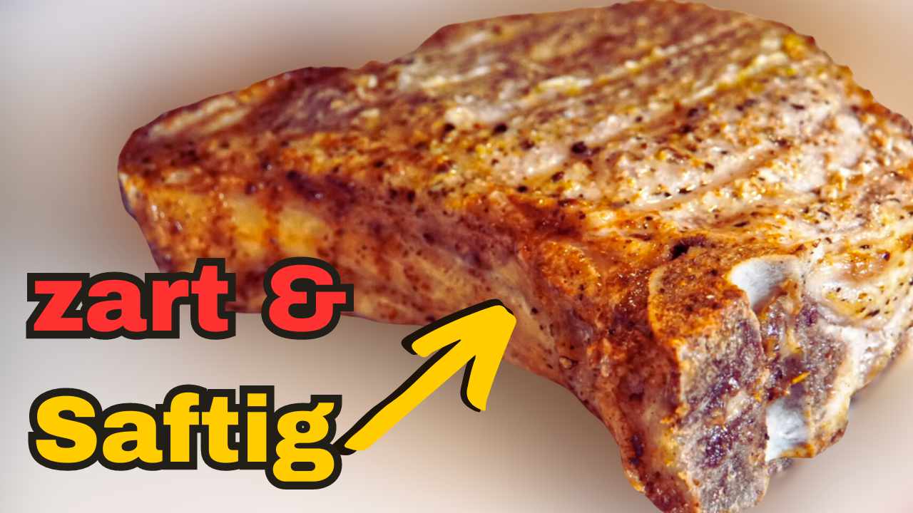 die perfekten Koteletts in der Heißluftfritteuse