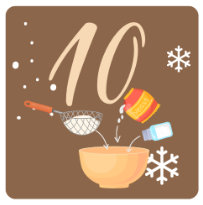 adventskalender heissluftfritteuse 10