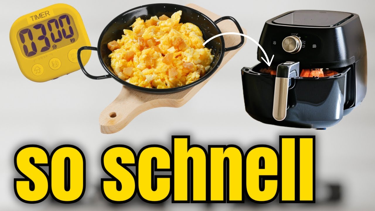 Airfryer Eier kochen: Tipps & Rezepte für perfekte Ergebnisse