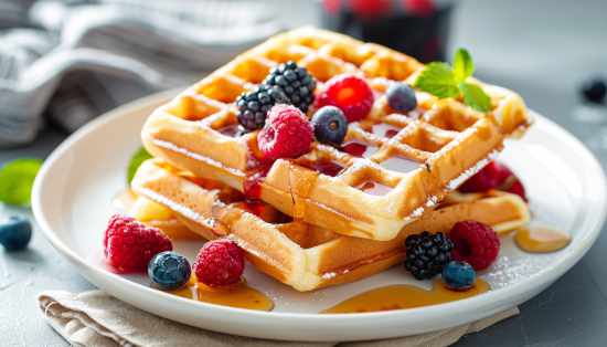 Perfekte Belgische Waffeln aus dem Airfryer: Knusprig, Lecker und Einfach!